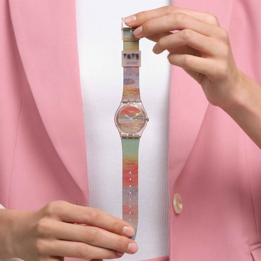 Swatch Turner’s Scarlet Sunset Swatch Watch